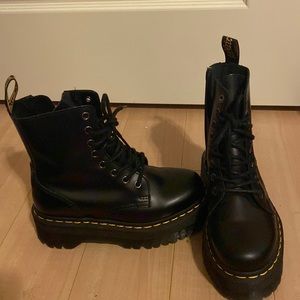 COPY - Size 4M/36 EU barely worn platform jaden doc martens